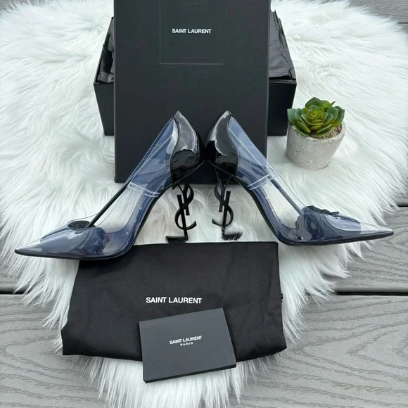 Yves Saint Laurent Clear Opyum Heels - Picture 3 of 8
